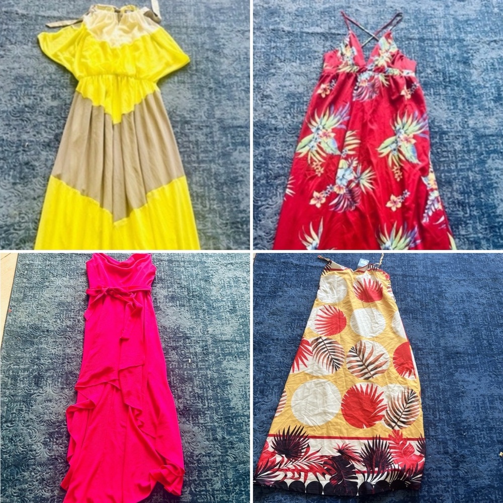 Womens Maxi Dress Bundle Size Large (4 dresses total!!)
